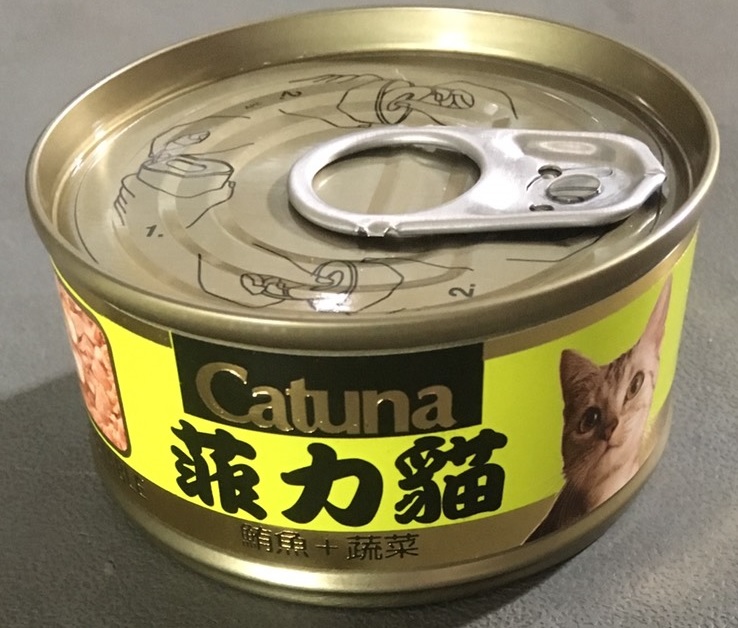 菲力貓罐80克-鮪魚+蔬菜
cat can food