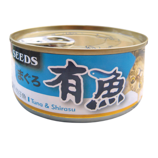 有魚貓餐罐(鮪魚+吻仔魚)
Have Fish(Tuna+Shirasu)