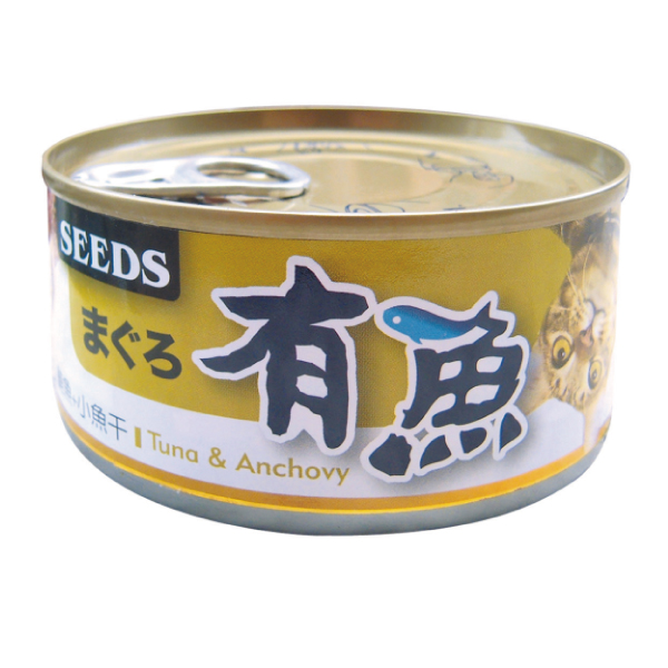 有魚貓餐罐(鮪魚+小魚干)
Have Fish(Tuna+Anchovy)