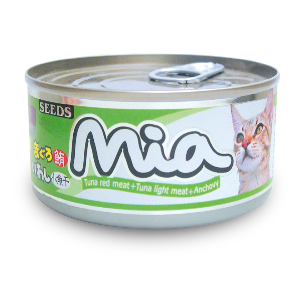 MIA咪亞機能餐罐(鮪魚+白身鮪魚+小魚干)
MIA(Tuna+Tuna light meat+Anchovy)