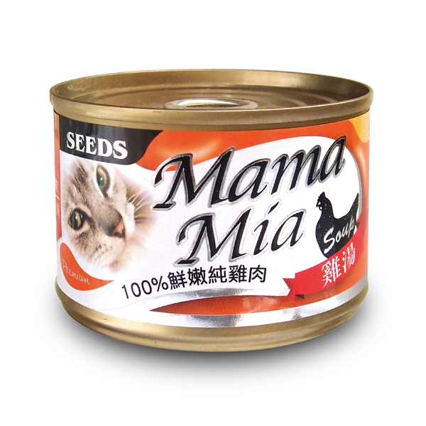 MamaMia機能愛貓雞湯餐罐(100%鮮嫩純雞肉)
MamaMia(100%Chicken)