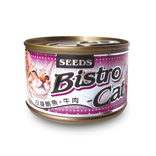 Bistro Cat特級銀貓健康大罐(白身鮪魚+牛肉)
Bistro Cat(Tuna Light Meat+Beef)