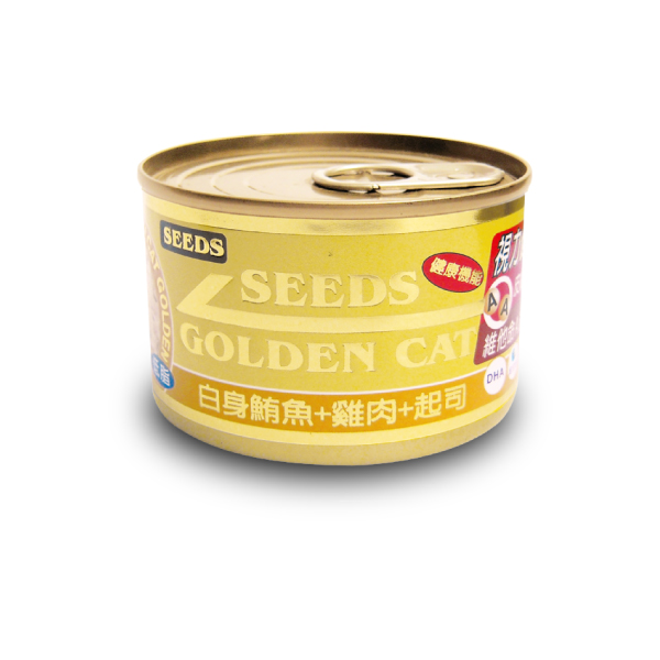 GOLDEN CAT健康機能特級金貓大罐(白身鮪魚+雞肉+起司)
GOLDEN CAT(Tuna Light Meat+Chicken+Cheese)