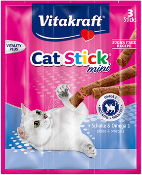 VITA31586貓快餐 鰈魚+omega3
cat stick mini plaice+omega3