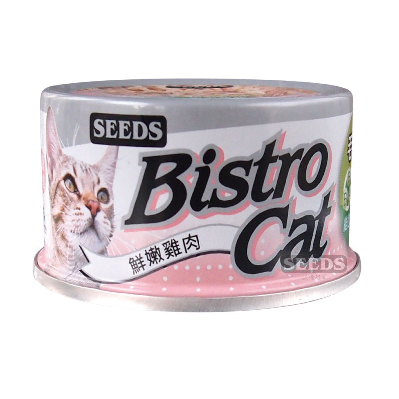 Bistro Cat特級銀貓健康餐罐(鮮嫩雞肉)
Bistro Cat(Chicken)