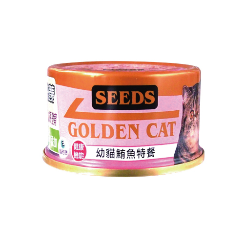 GOLDEN CAT健康機能特級金貓餐罐(幼貓鮪魚特餐-魚麋狀)
GOLDEN CAT(Tuna Light Meat for kitten)