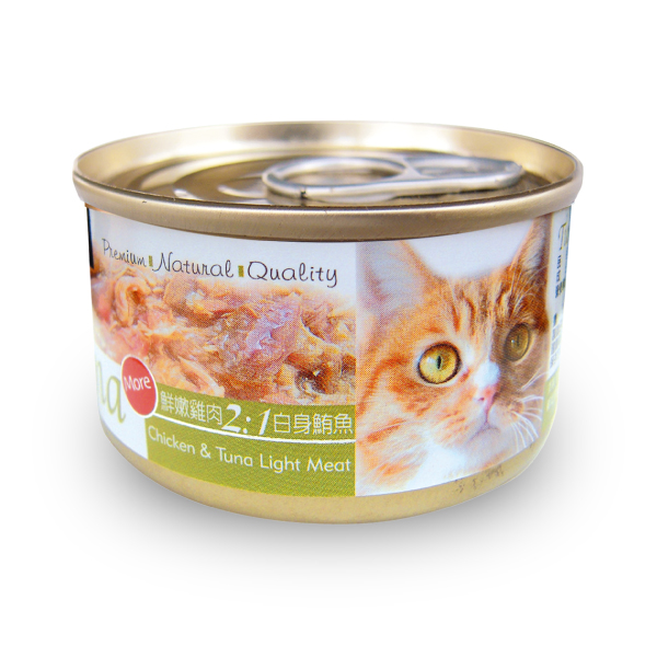 Tuna愛貓天然食(2倍鮮嫩雞肉+白身鮪魚)
Tuna(Chicken+Tuna Light Meat)