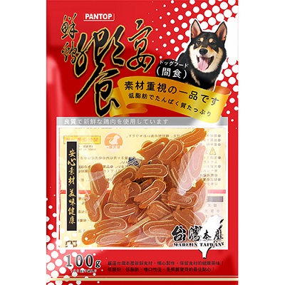 PANTOP鮮雞饗宴-雞小胸肉鱈魚壽司100g