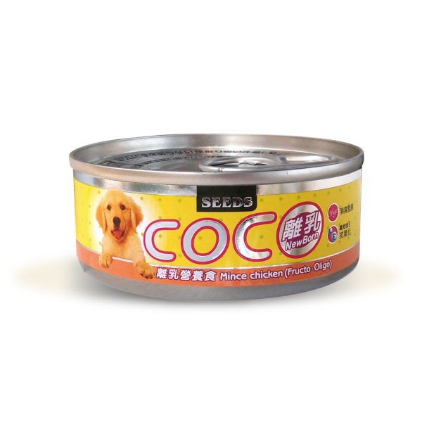 聖萊西COCO愛犬機能餐罐(離乳營養食)泥狀
COCO(Mince chicken (Fructo Oligo Saccharide))
