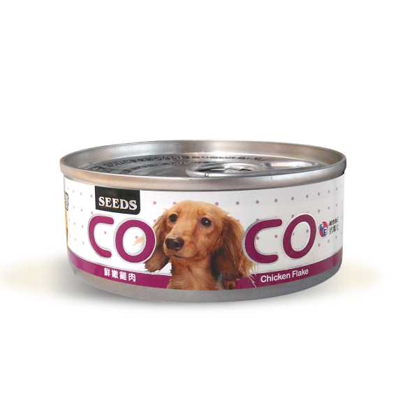 聖萊西COCO愛犬機能餐罐(低脂鮮嫩雞肉)
COCO(Chicken Flake)