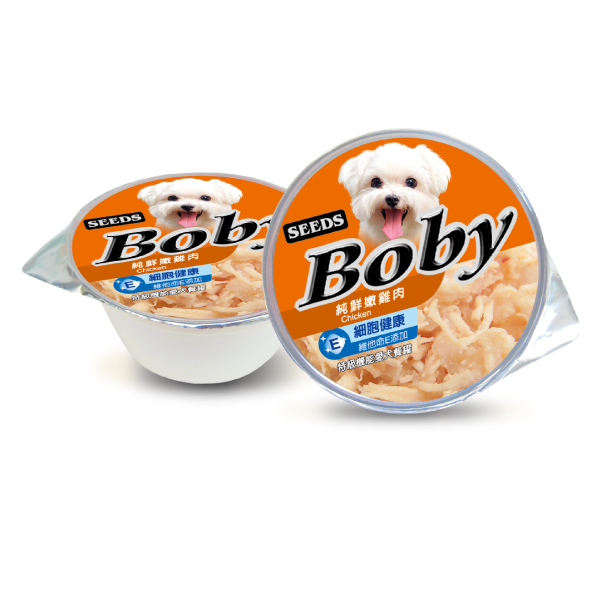 Boby特級機能愛犬餐罐(純鮮嫩雞肉)
Boby(Chicken)
