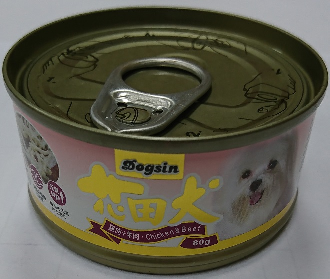 花田犬小狗罐80克-雞肉+牛肉
canned dog food