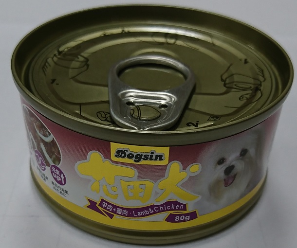 花田犬小狗罐80克-羊肉+雞肉
canned dog food