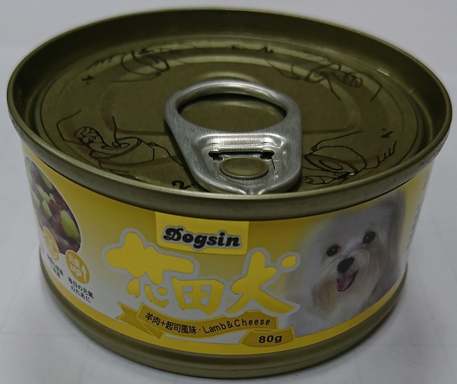 花田犬小狗罐80克-羊肉+起司風味
canned dog food
