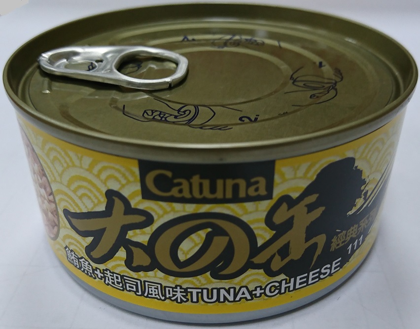 大的罐貓罐170克-鮪魚+起司風味
canned cat food