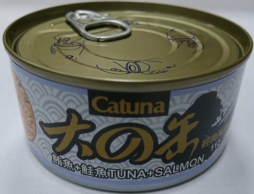 大的罐貓罐170克-鮪魚+鮭魚
canned cat food