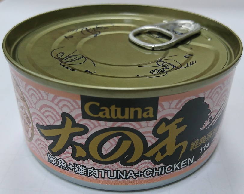 大的罐貓罐170克-鮪魚+雞肉
canned cat food