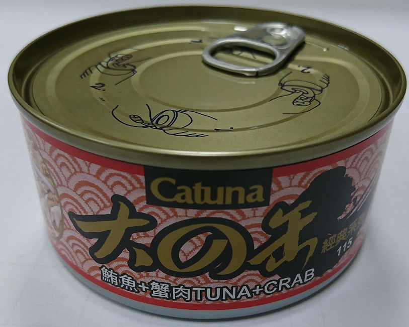 大的罐貓罐170克-鮪魚+蟹肉
canned cat food