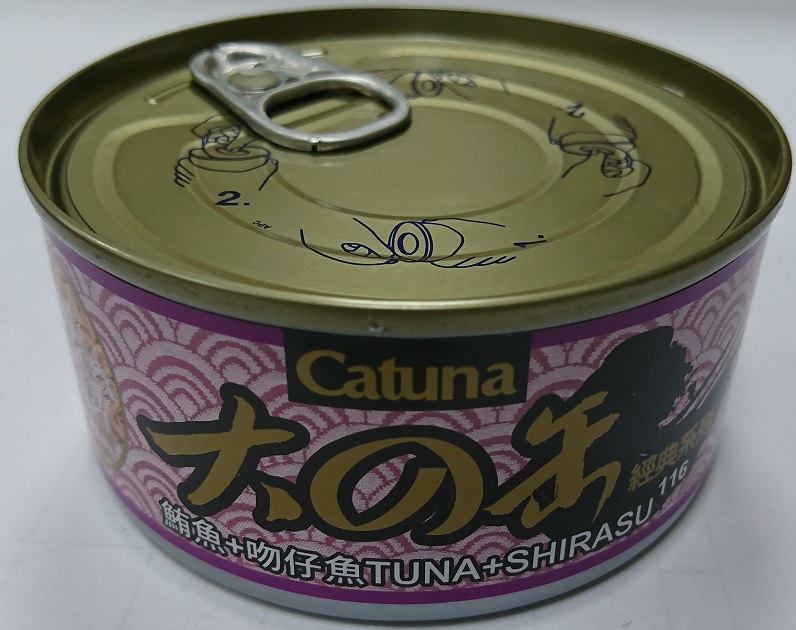 大的罐貓罐170克-鮪魚+吻仔魚
canned cat food