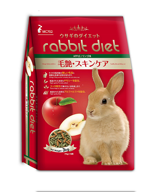 兔寶寶兔子飼料 - 蘋果口味
DRY RABBIT FOOD APPLE FLAVOR