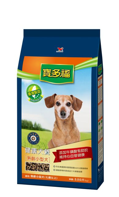 寶多福健康犬餐熟齡小型犬包3.5kg