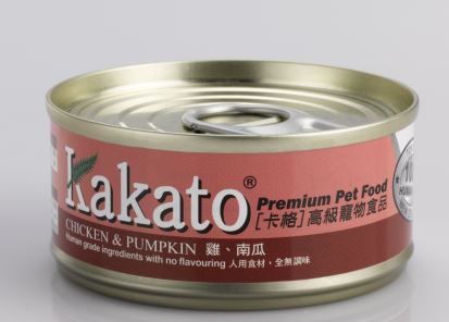 Kakato卡格餐食罐(雞、南瓜)