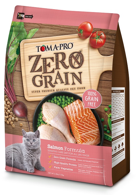 優格零穀全齡貓 鮭魚配方
Toma Pro Grain Free with Salmon Meal Cat Food