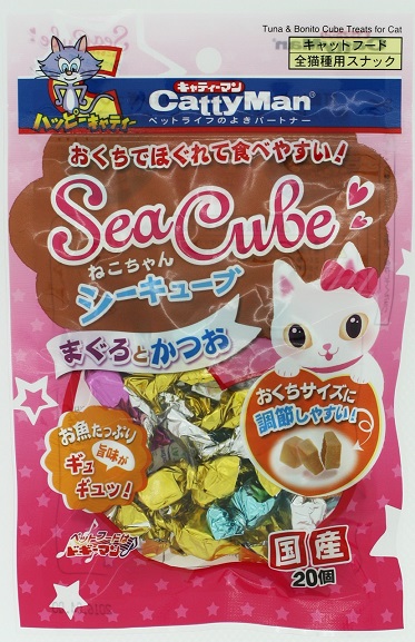 貓用鮪鰹魚海洋方塊20入
Catty Sea Cube Tuna & Bonito