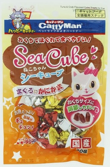 貓用蟹肉鮪魚海洋方塊20入
Catty Sea Cube Tuna & Crab