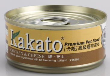 Kakato卡格餐食罐(雞、起司)