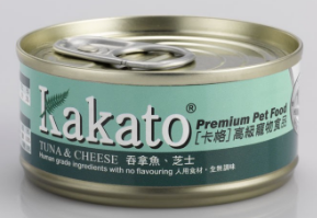 Kakato卡格餐食罐(鮪魚、起司)