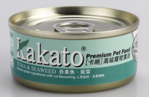 Kakato卡格餐食罐(鮪魚、紫菜)
