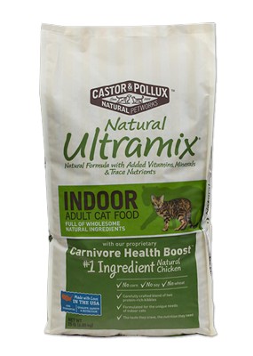 奇跡天然寵物食品-室內貓
Natural Ultramix Indoor Cat Food
