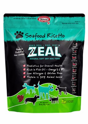 岦歐天然寵物犬糧-鱒魚
ZEAL Seafood Risotto Dog Foods
