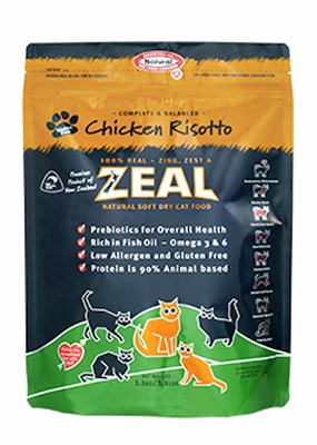 岦歐天然寵物貓糧-雞肉鮪魚
ZEAL Chicken Risotto Cat Foods