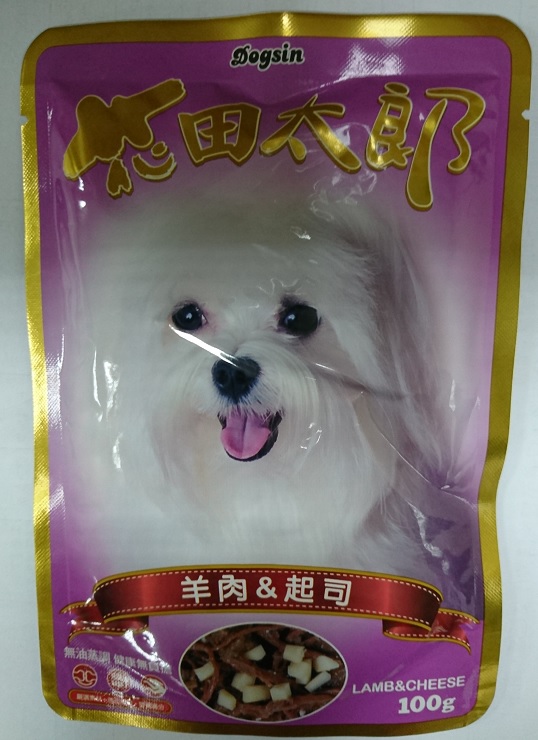 花田太郎狗餐包100g-羊肉+起司風味
canned dog food