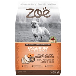 ZOE92921天然系列-挑嘴犬低敏護膚配方 火雞+鷹嘴豆+番薯 小顆粒2kg
