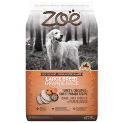 ZOE92933天然系列-挑嘴犬低敏護膚配方 火雞+鷹嘴豆+番薯 大顆粒11.5kg
