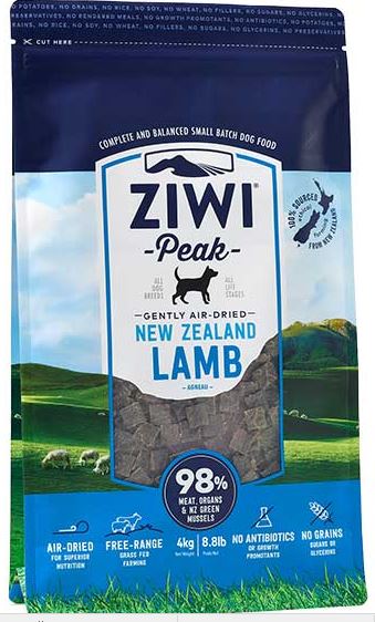 巔峰98%鮮肉狗糧-羊肉4kg
Dog Cuisine Lamb 4Kg Pouch Dried Petfood Jerky