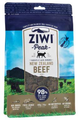 巔峰98%鮮肉貓糧-牛肉400g
ZiwiPeak Daily Cat Cuisine Beef 400G Pouch Dried Petfood Jerky
