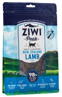 巔峰98%鮮肉貓糧-羊肉400g
ZiwiPeak Daily Cat Cuisine Lamb 400G Pouch Dried Petfood Jerky