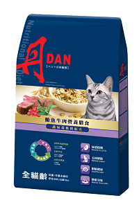 丹DAN 寵物食品全貓齡配方鮪魚牛肉營養膳食
DAN Pet Food Cat of All Ages Formula Tuna&Beef Nutritional Diet