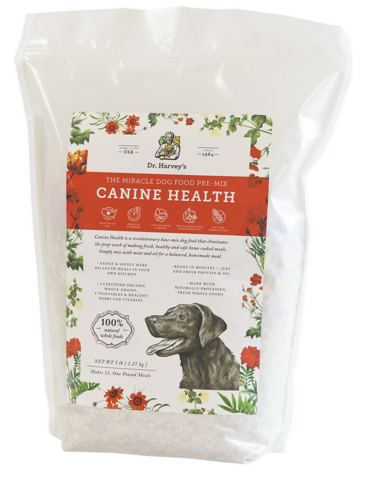 哈維奇蹟均衡犬鮮食-20盎司(oz)
Canine Health Pre Mix 20 oz. Distributor