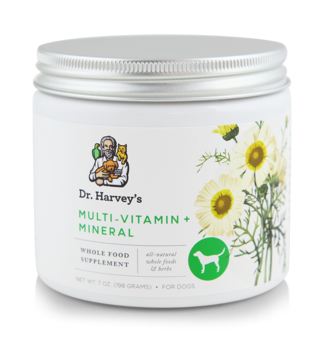 哈維犬用複合維他命營養粉
Multi Vitamin, Mineral, and Herbal Supplement 8 oz. for Dog Distributor