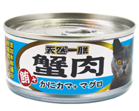 天然一膳貓罐-鮪魚+蟹肉棒110g
