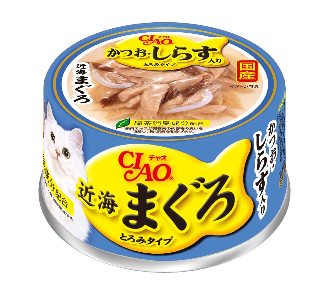 CIAO 近海鮪魚罐92號(鰹魚+吻仔魚)
