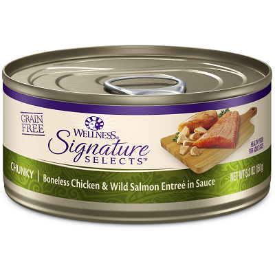 SS名廚特選主食罐 鮮雞肉塊+野生鮭魚
CORE Signature Select Chunky Chicken & Salmon