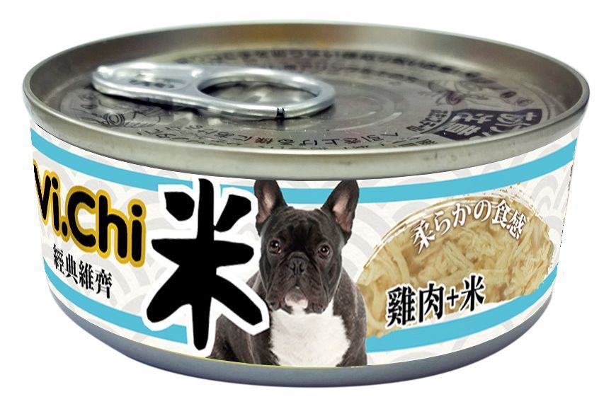 經典維齊犬罐(米)-雞肉+米
