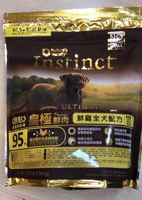 原點皇極鮮雞全犬配方
Instinct Ultimate Protein Kibble for Dogs / Chicken Formula