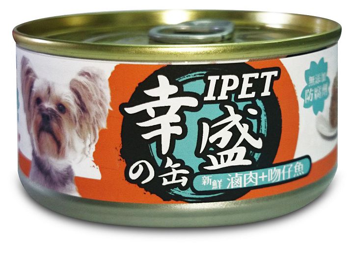 艾沛幸盛滷肉犬食罐頭110g 滷肉+吻仔魚 D2
iPet Canned Dog Food